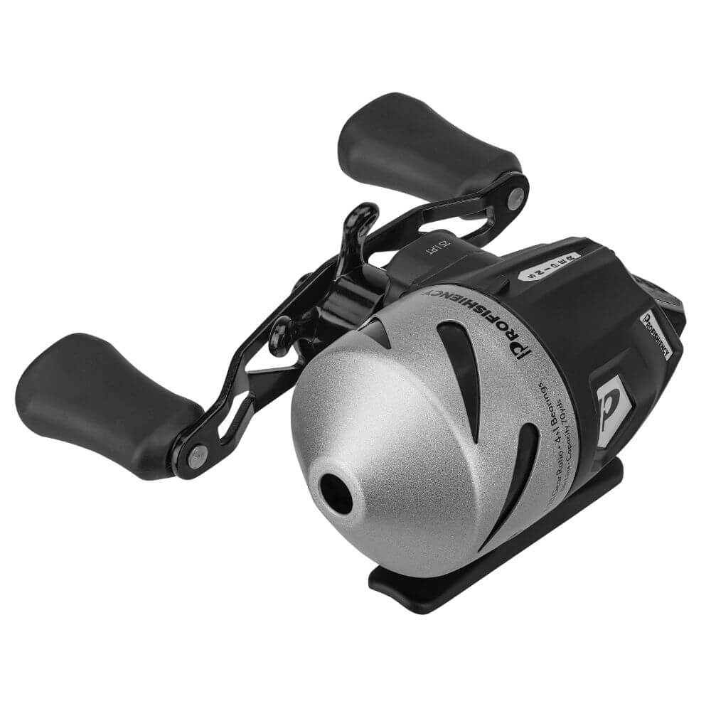 Sniper Economy Micro Spincast Reel Black/Silver Clam Pack