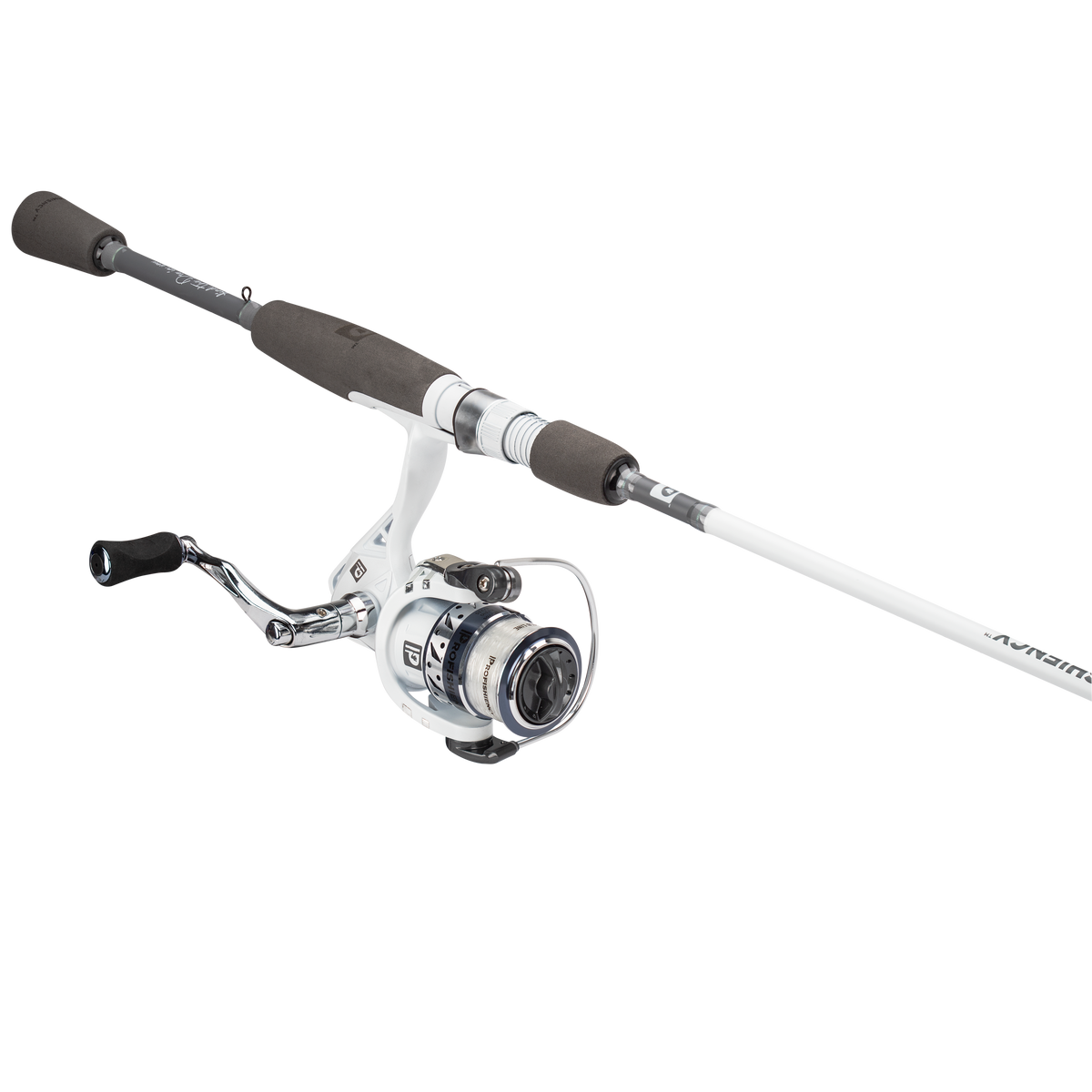 ProFISHiency 6ft3in Grey/White Spinning Combo