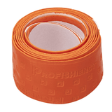 Rolled orange Profishiency handle wrap tape embossed with PROFISHIENCY and repeated P logos
