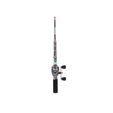 PROFISHIENCY colorful youth baitcasting rod and reel with foam grip