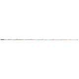Krazy Recreational two-piece spincast fishing rod with orange, teal and white camo pattern