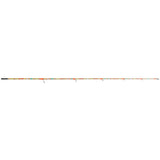 Krazy Recreational 2-piece spin fishing rod with colorful pattern and stainless guides