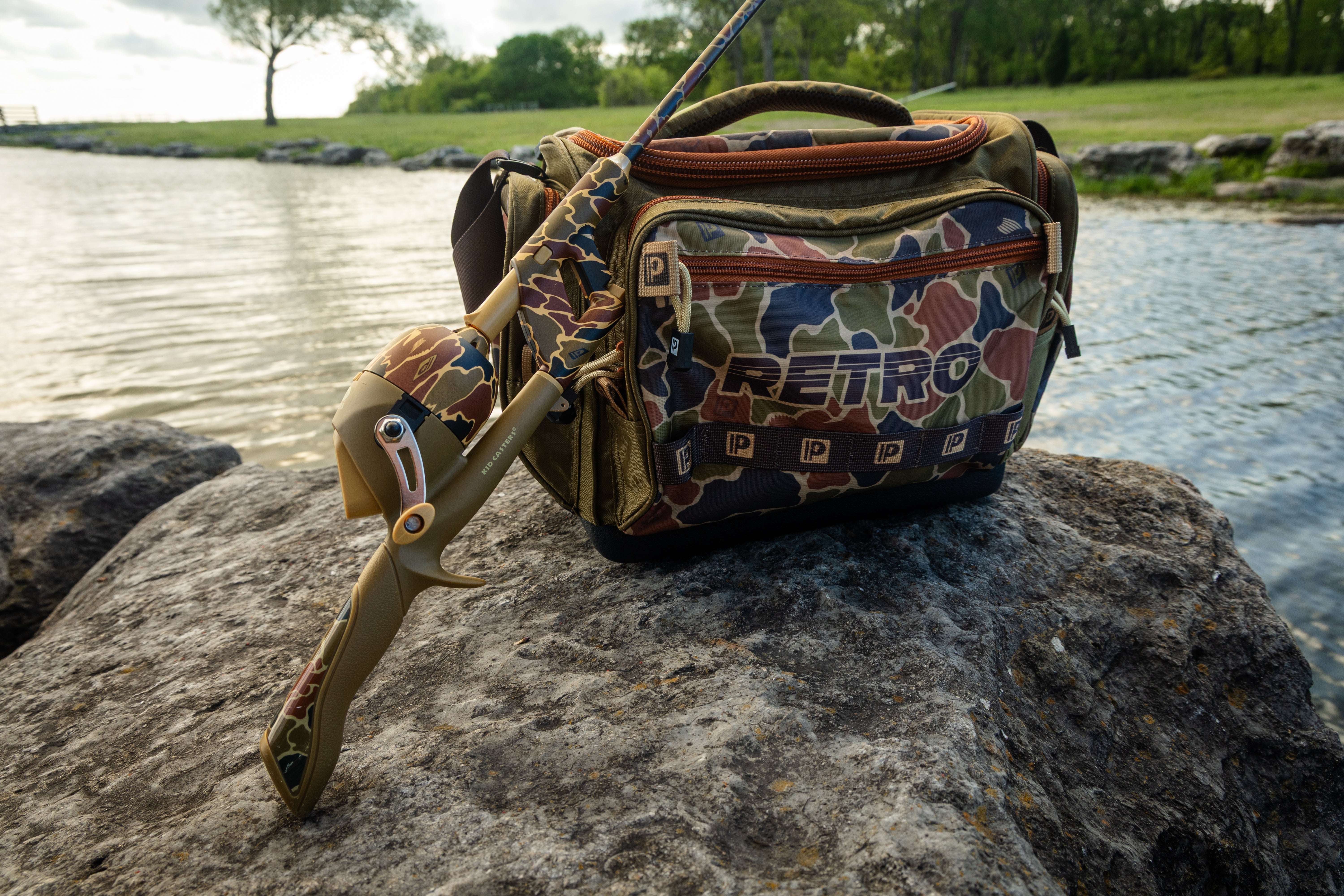 beach tackle bags Retro Green Tackle Bag – Profishiency