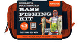 Dudley's Pre-Rigged Bass Fishing Kit with Bait Bag