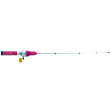 JoJo Siwa Kid Casters pink-and-teal kids fishing rod and reel (dock combo)