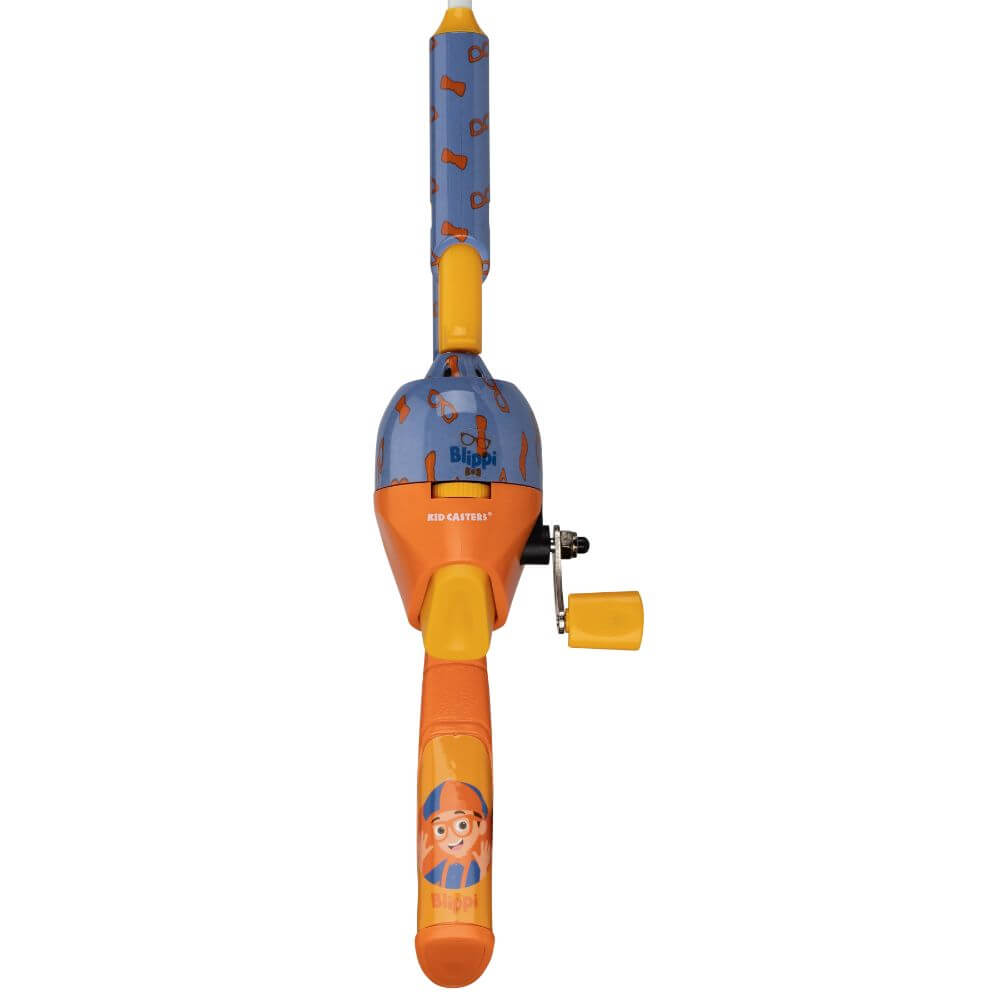 casters fishing reel Kid Casters Blippi Tangle-Free Combo KCSNTBLIPPI Fishing