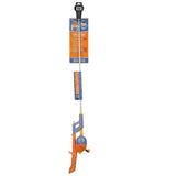 Blippi TANGLE-FREE Rod — kids fishing rod with orange handle and blue patterned reel