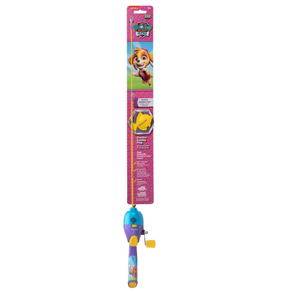 Paw Patrol Girls Youth Fishing Pole (2025 Edition)