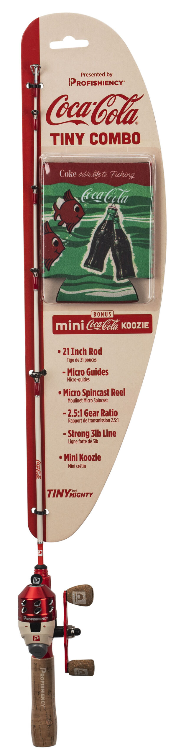 Tiny Coca-Cola Spincast Combo