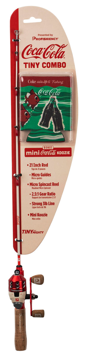 Tiny Coca-Cola Spincast Combo