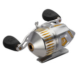 Silver spincast fishing reel, Profishiency logo, 6.2:1 Gear Ratio 8+1 Bearings