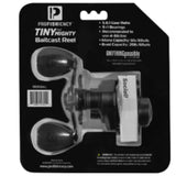 PROFISHIENCY TINY MIGHTY Baitcast Reel packaging with ANYTHINGpossible logo; label 'Social!'