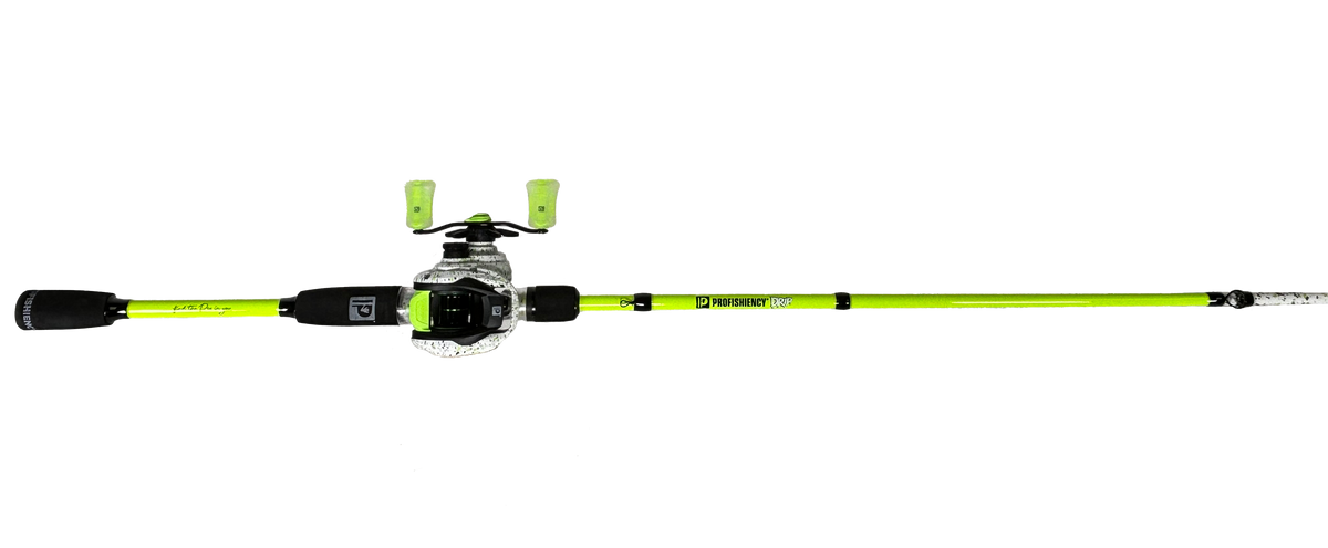 DRIP Baitcast Combos - White/Green