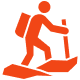 Hiking icon
