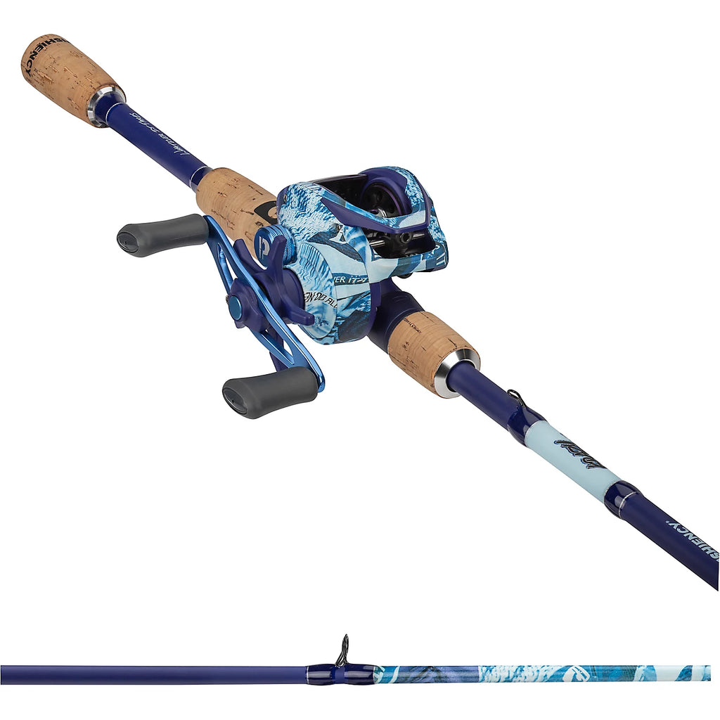crazy combo baitcaster ProFISHiency Krazy Kool 7 ft MH Baitcast Size:Diplomat 4pc 7' 3-14g Fishing Rod and Reel Used Reel The MACH 2 Rod