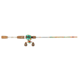 Profishiency Krazy Next Gen baitcast combo with reel and rod, top view showing sleek design and handle details.