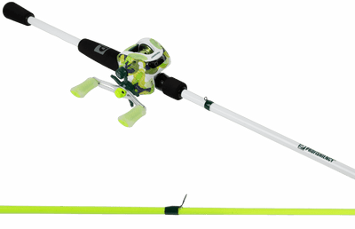 Profishiency Highkey baitcast combo with a sleek rod and reel setup, designed for smooth fishing performance.