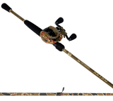 Profishiency RETRO Baitcast Combo with sleek design, featuring reel and rod setup for freshwater fishing.