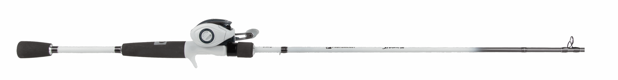 ProFISHiency Shadowcast Baitcast Fishing Rod and Reel Combo, Graphite