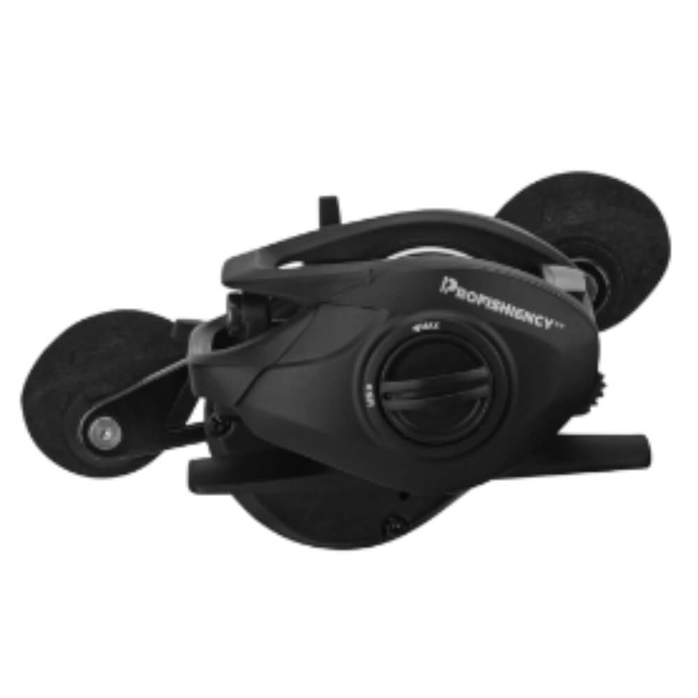 Tiny Baitcast Reel Black Clam Pack