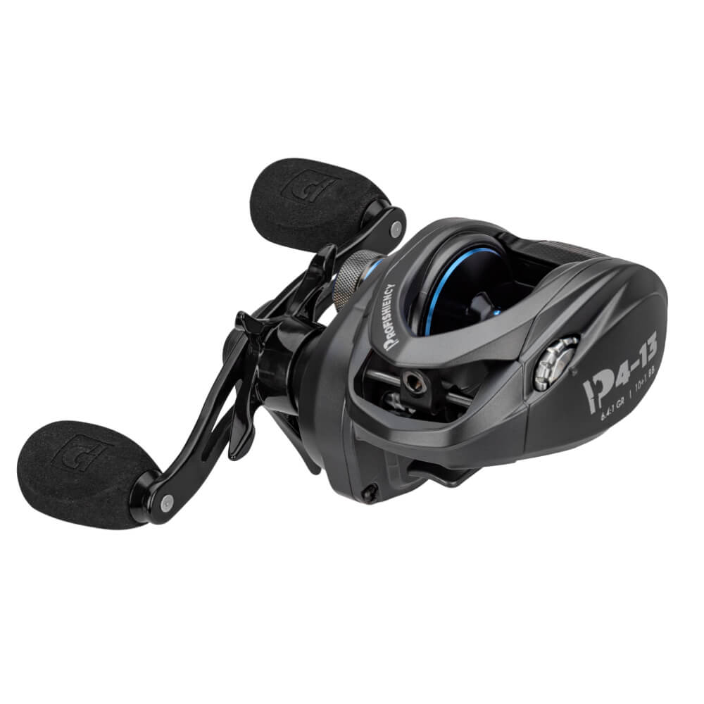 abu garcia baitcaster 13 1 Max X Low Profile Baitcast Reel, Size LP, 4 Stainless Steel Ball Bearings + Roller Bearing, Synthetic Star Drag, Max of 15lb|7kg : Sports & Outdoors sym frame design and upgraded drag systems Abu Garcia Max STX Baitcast