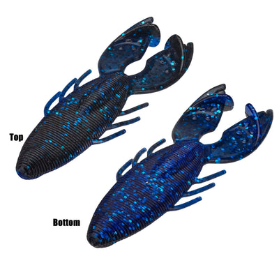 Perfection Lures packaging: DUDLEY'S FLIPPIN' BAIT — Color: Black & Blue — DUDLEY APPROVED; HOW TO FISH