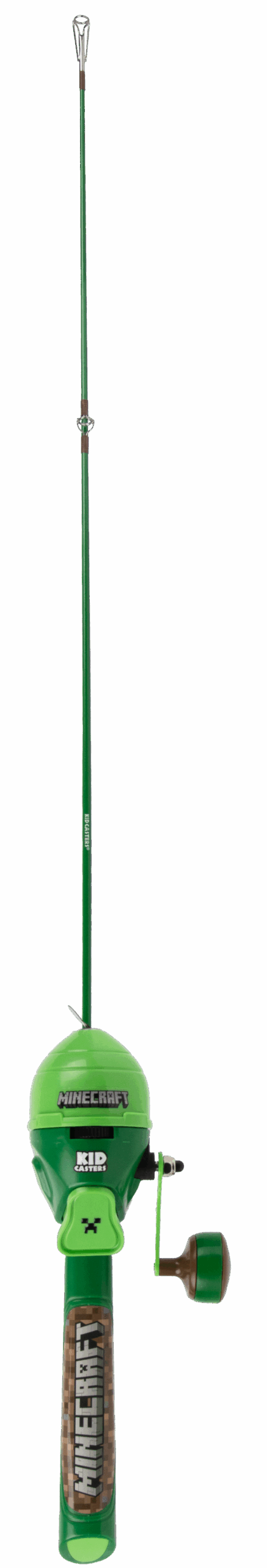 Kid Casters Minecraft Youth Fishing Pole