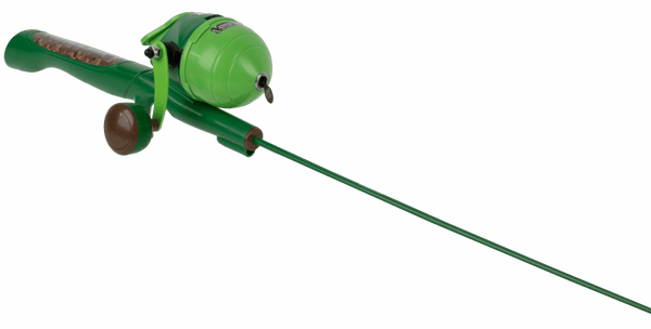 Kid Casters Minecraft Youth Fishing Pole