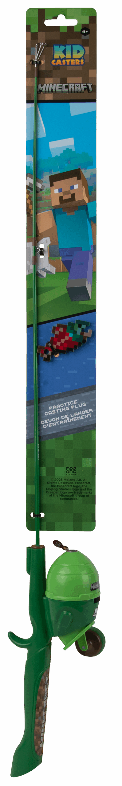 Minecraft Youth Fishing Pole for Kids