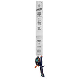 NERF YOUTH FISHING KIT packaging back with Kid Casters logo, rod and reel; WARNING; kidcasters.com