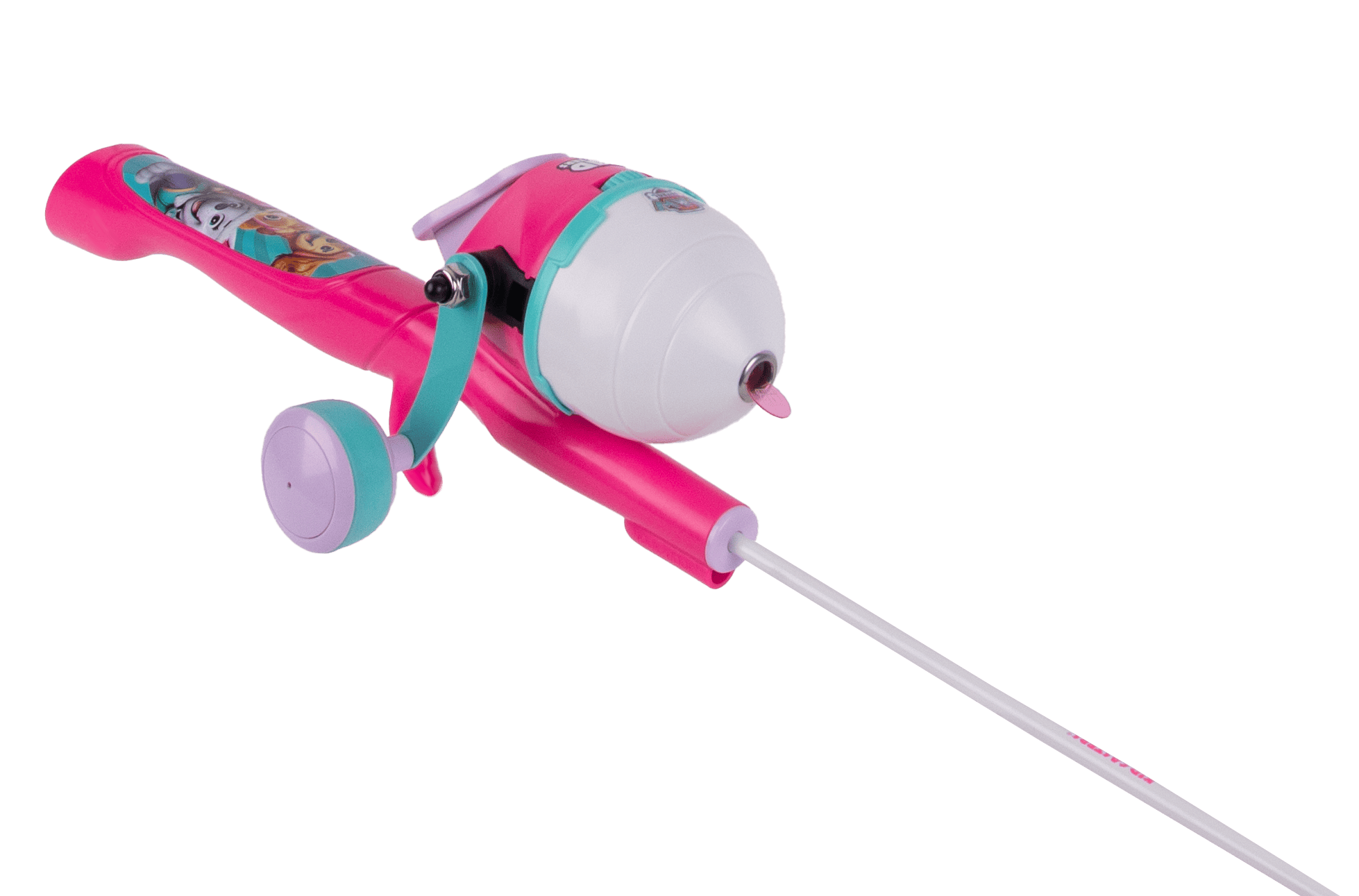 3 year old girl fishing pole Kids Pole, Telescopic Rod and Reel Combo Kit for Boys Girls Youth friendly set features a pre Paw Patrol Girls Youth Fishing