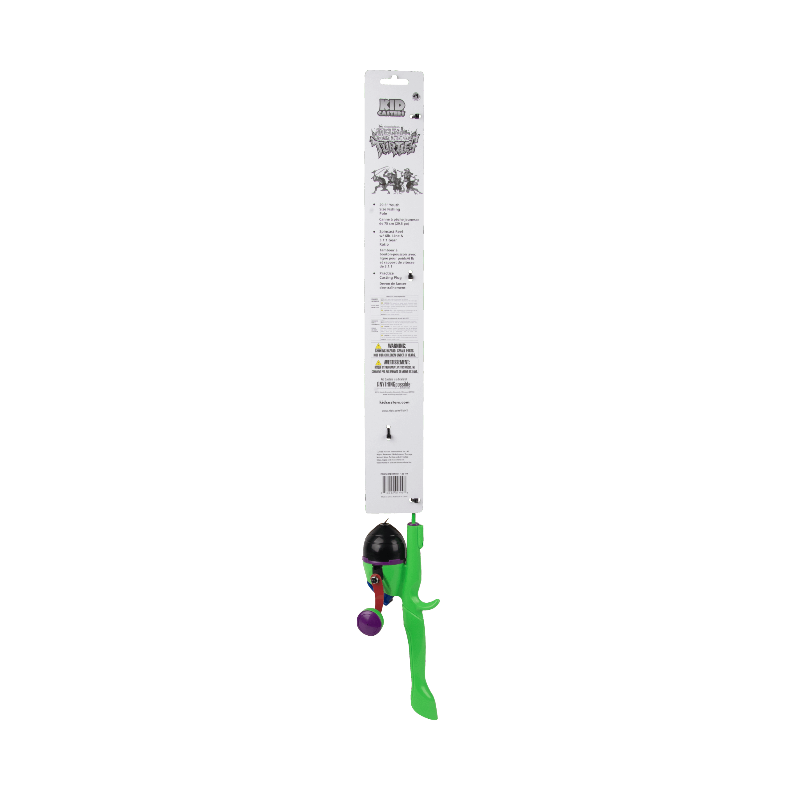 Kid Casters Teenage Mutant Ninja Turtles Youth Fishing Pole Combo