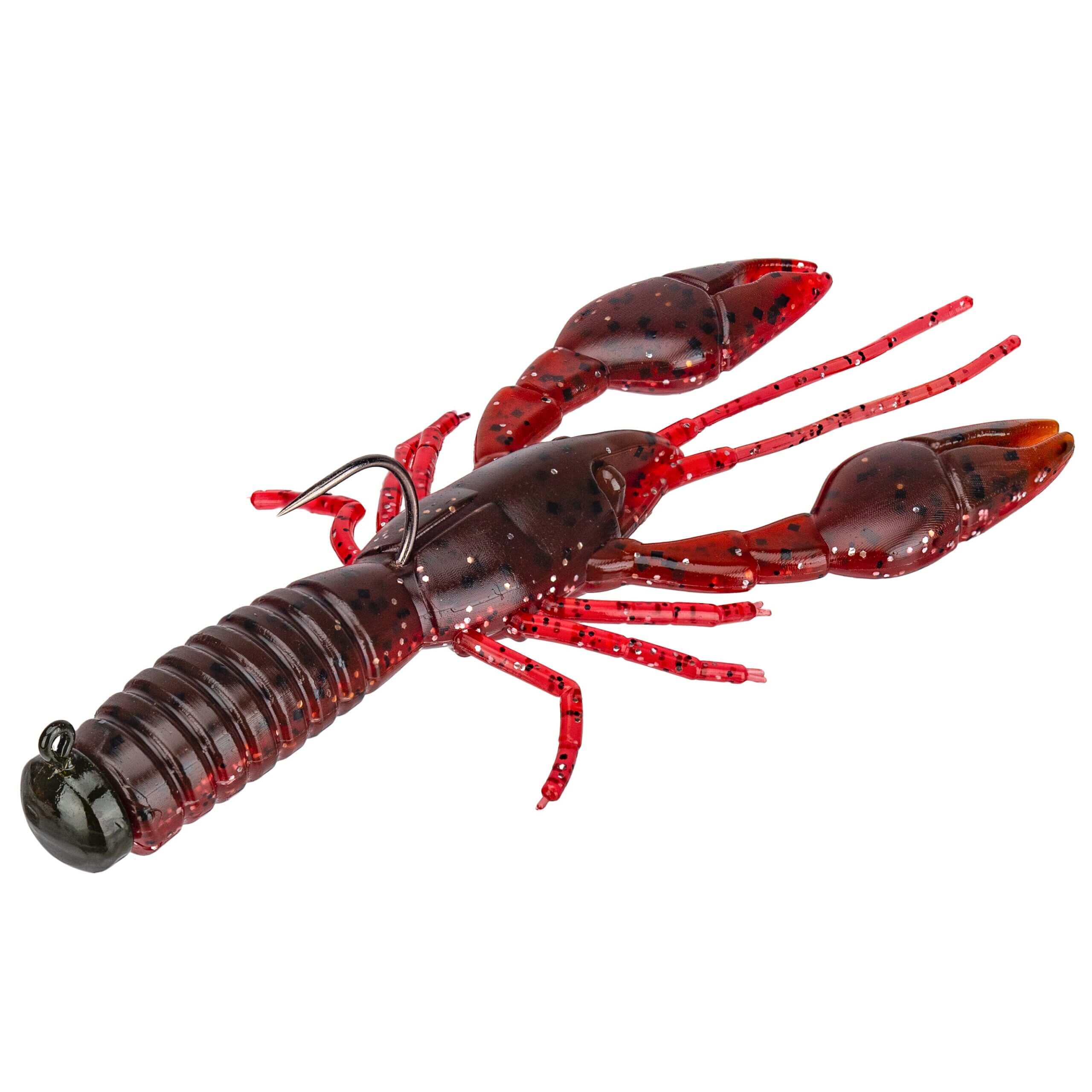 Perfection Pre-Rigged Ned Craw Kit Orange Craw