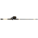 Front view of Profishiency A13 spinning reel showing aluminum spool with blue trim and EVA handle on white background