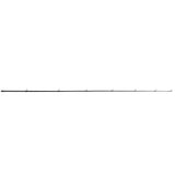 Black Sniper two-piece fishing rod top section showing guide rings