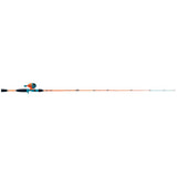 Profishiency Blaze Spincast Combo fishing rod and reel set, full side view showing handle and reel components.