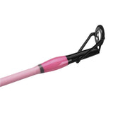 Blush Micro Spincast Combo by Profishiency, featuring a compact spincast reel and rod for freshwater fishing.