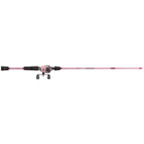 Blush Micro Spincast Combo by Profishiency, featuring a compact spincast reel and rod for freshwater fishing.