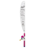 JoJo Series KID CASTERS DOCK COMBO — pink rod with micro reel and soft EVA handle