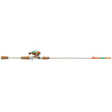 Profishiency Krazy Fiberglass Spincast Combo with side guide, featuring a durable reel and fiberglass rod for recreational fishing.