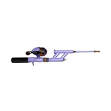 Profishiency Lavender Pocket Combo spincast fishing set with reel and rod, compact and portable for freshwater fishing.
