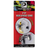Profishiency Splat Spincast Combo fishing set in packaging, featuring a spincast reel and rod for freshwater fishing.