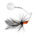 Front view of True Timber Camo Spincast Combo showcasing camo rod and enclosed spincast reel on white background