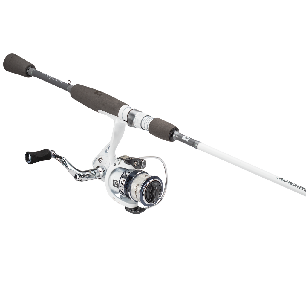 ProFISHiency 6ft3in Grey/White Spinning Combo