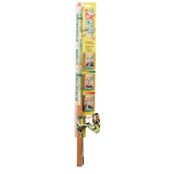 KRAZY2 5FT MICRO SPIN COMBO rod & reel on carded packaging with PERFECTION INLINE SPINNER; 2PC FOR EASY STORAGE; ALL PURPOSE