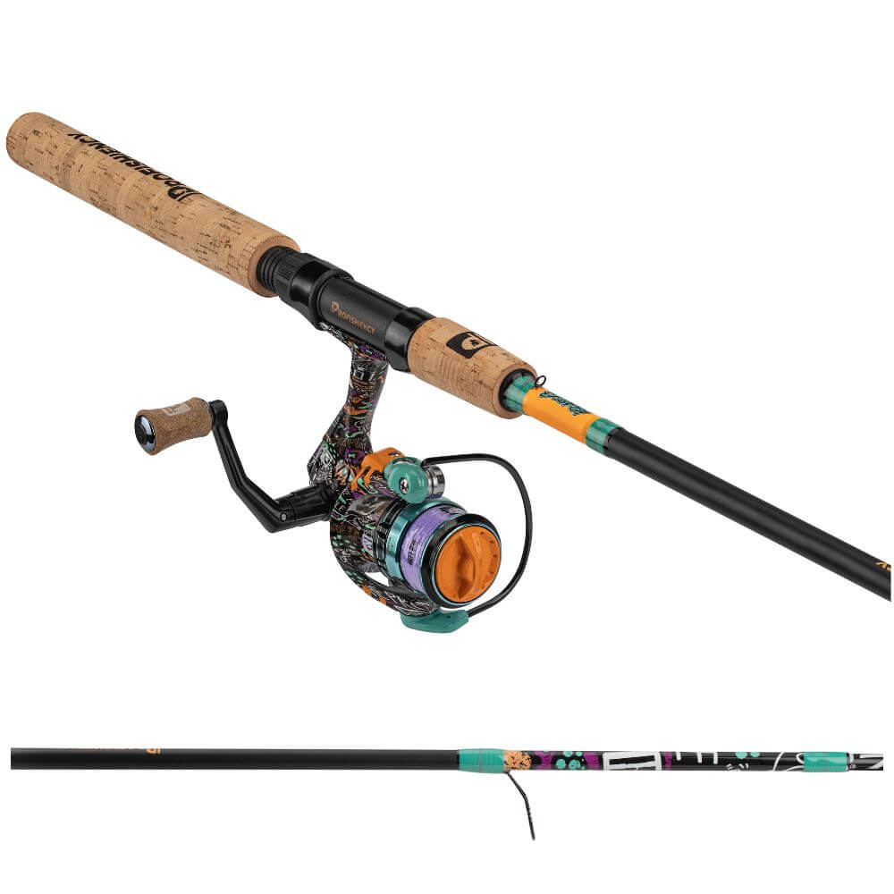 colored fishing poles Cat Pole Toy The fiberglass rod has a light action 7' Custom Colored Vertical Jip