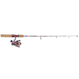 Side view of Profishiency Krazy Americana Spinning Dock Combo, a versatile spinning combo fishing rod and reel setup.