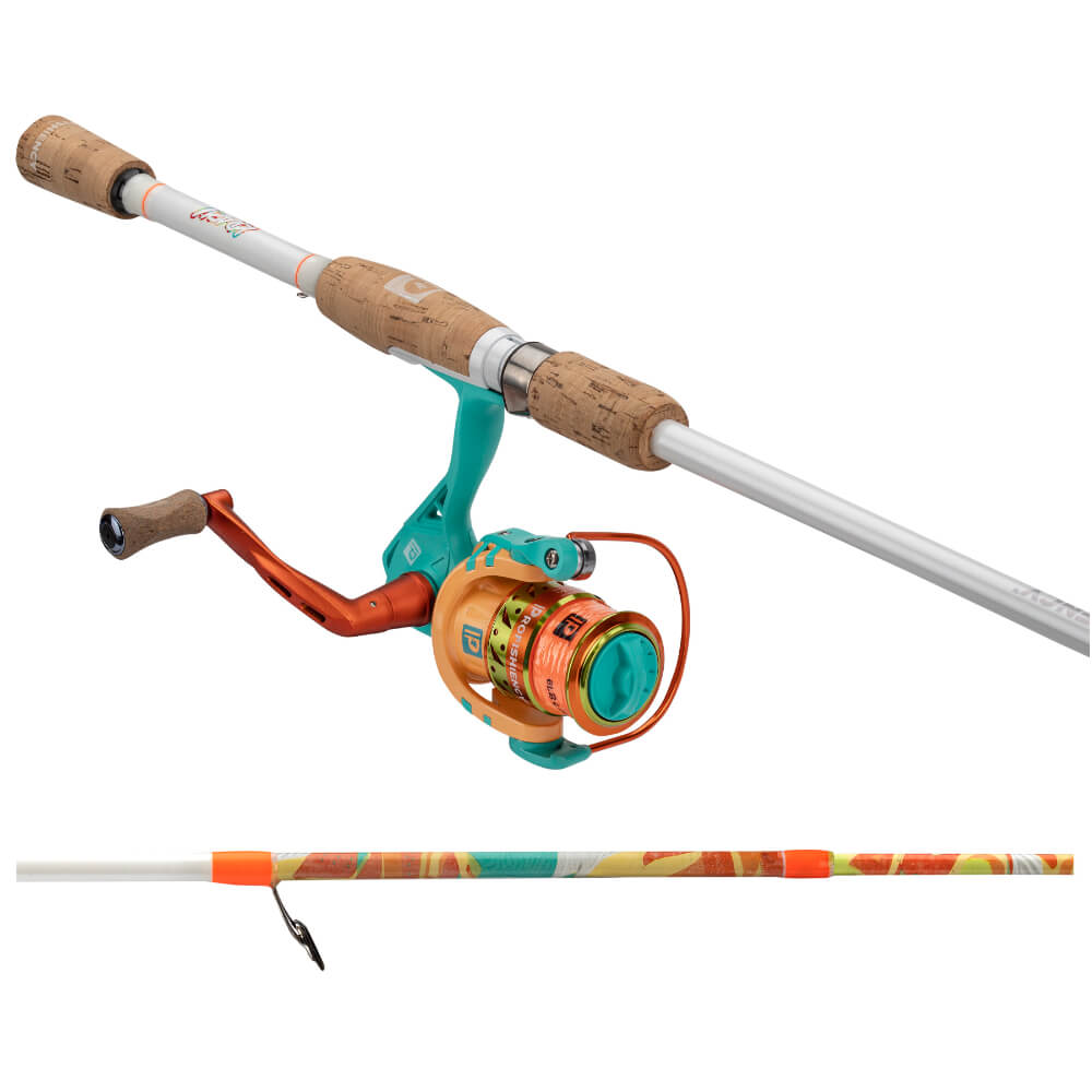 fishing rod combos for sale ProFISHiency Marble Micro Spincast Combo The 4.4 Saltwater Fishing Rod and Reel