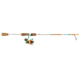 Profishiency Krazy White Next Gen Spinning Combo with side guide, designed for smooth spinning and fishing precision.