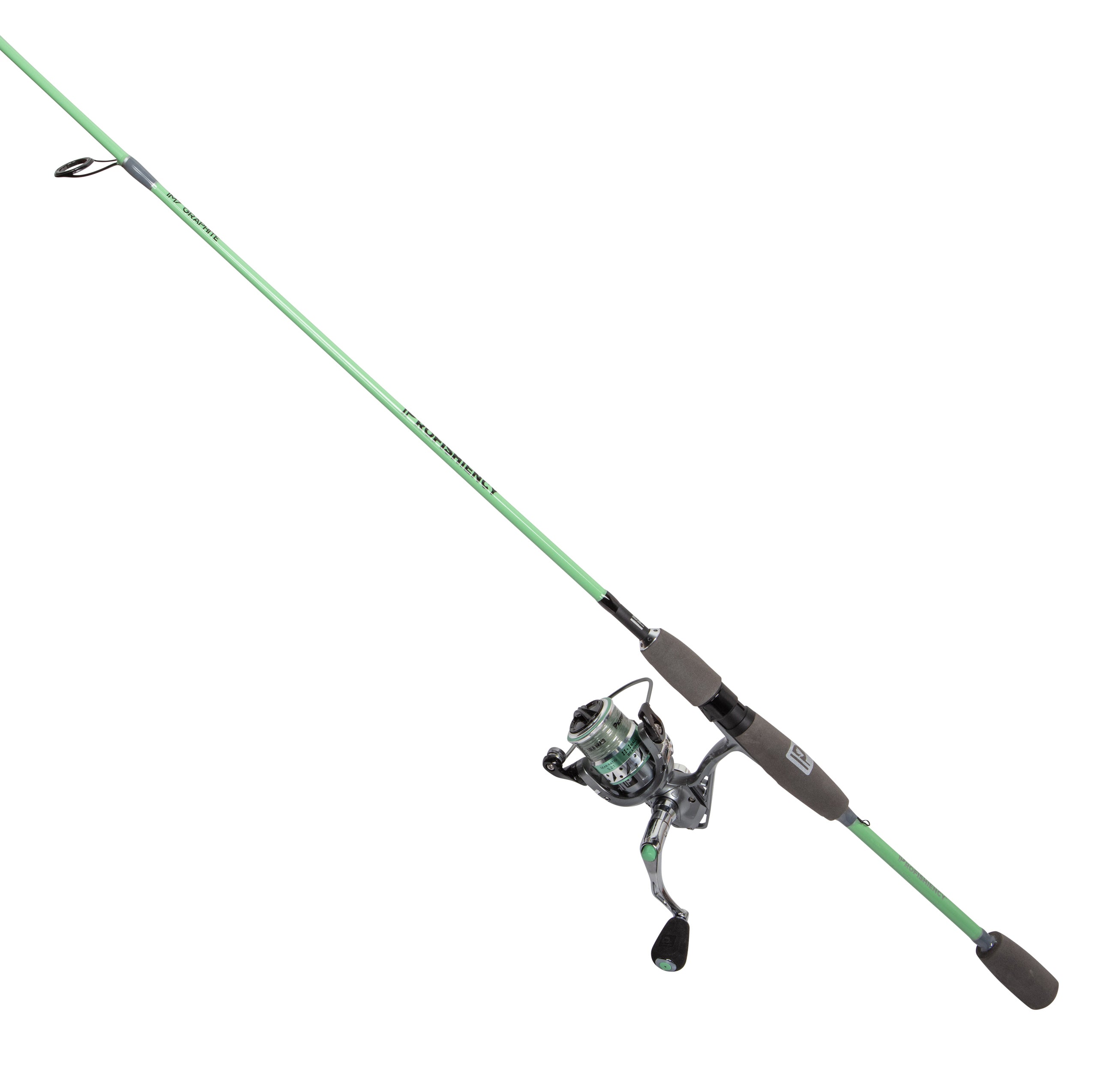 best spinning fishing combo Summit 6'6" LOQ clutch ensures quick and powerful hooksets for the life of the reel Profishiency 6'6" Mint Spinning Combo